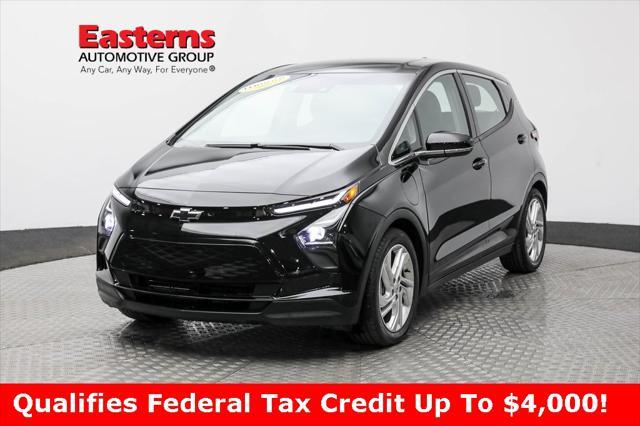 used 2023 Chevrolet Bolt EV car, priced at $18,390