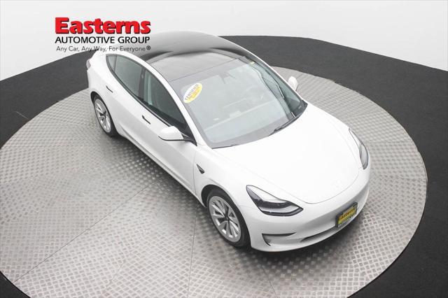 used 2021 Tesla Model 3 car, priced at $26,950