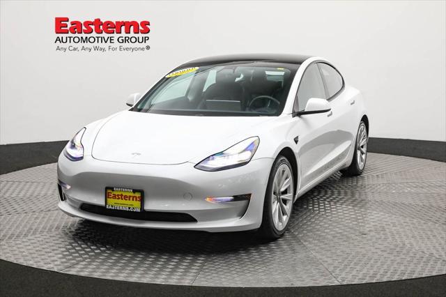 used 2021 Tesla Model 3 car, priced at $26,950