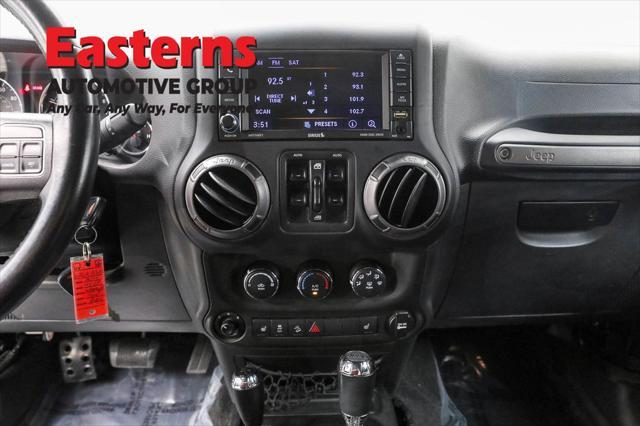 used 2018 Jeep Wrangler JK Unlimited car, priced at $17,950