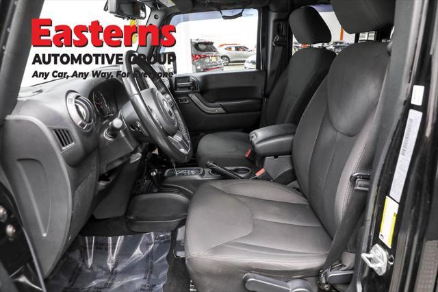 used 2018 Jeep Wrangler JK Unlimited car, priced at $17,950