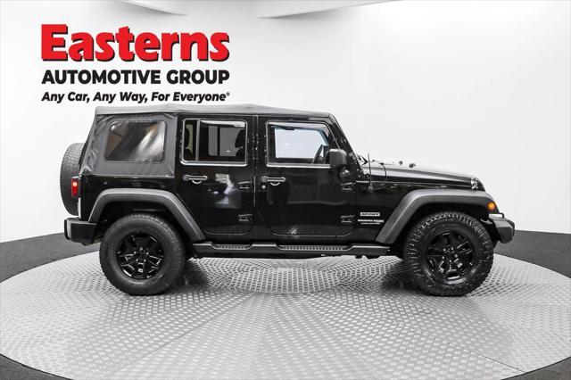 used 2018 Jeep Wrangler JK Unlimited car, priced at $17,950