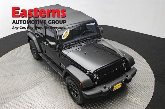 used 2018 Jeep Wrangler JK Unlimited car, priced at $17,950