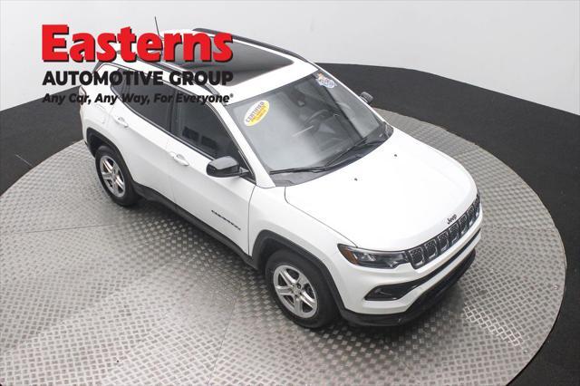 used 2024 Jeep Compass car, priced at $24,490
