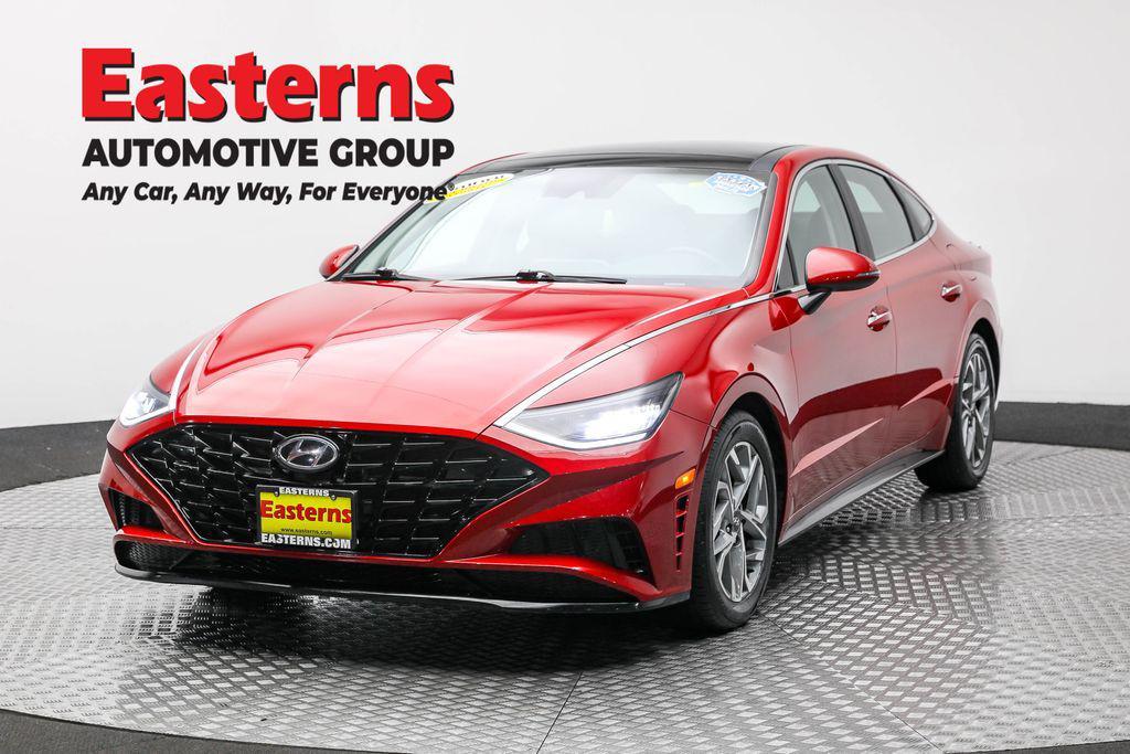 used 2021 Hyundai Sonata car, priced at $18,490