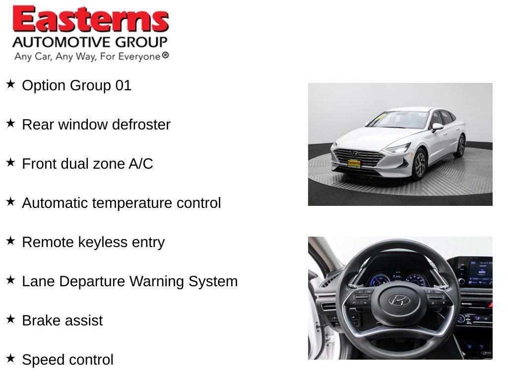 used 2022 Hyundai Sonata Hybrid car, priced at $22,850