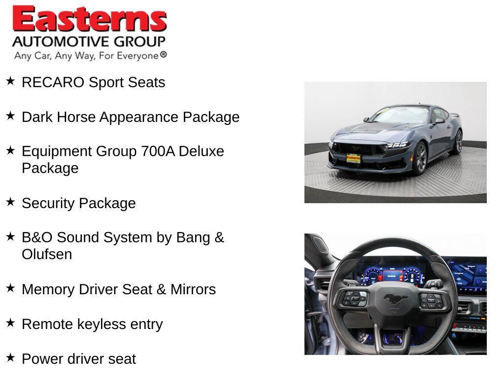 used 2024 Ford Mustang car, priced at $55,950