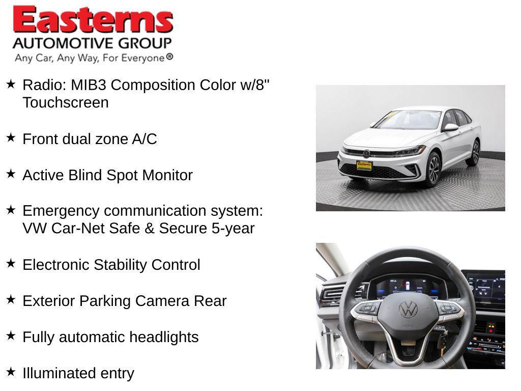 used 2025 Volkswagen Jetta car, priced at $21,950