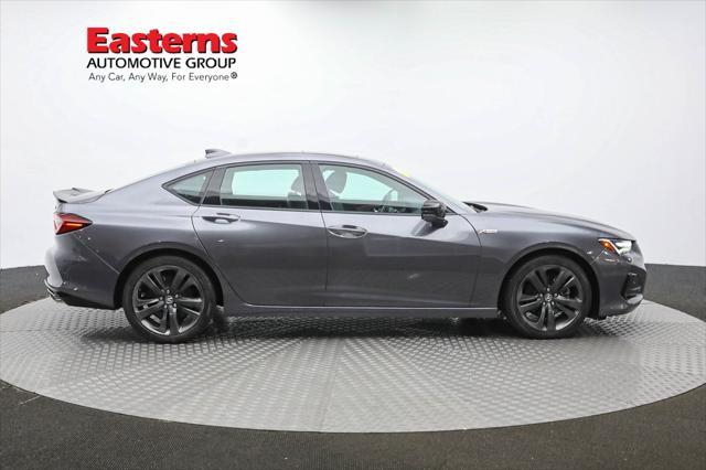 used 2021 Acura TLX car, priced at $23,390