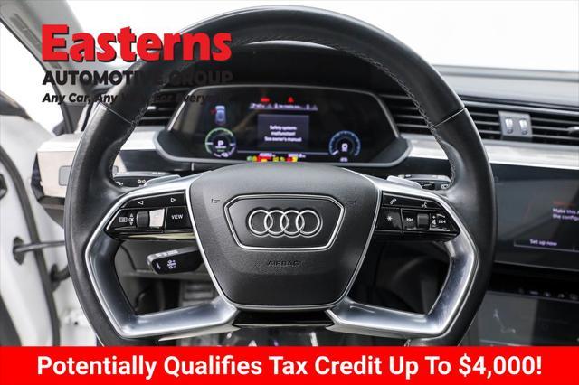 used 2021 Audi e-tron car, priced at $25,490
