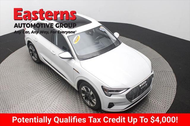 used 2021 Audi e-tron car, priced at $25,490