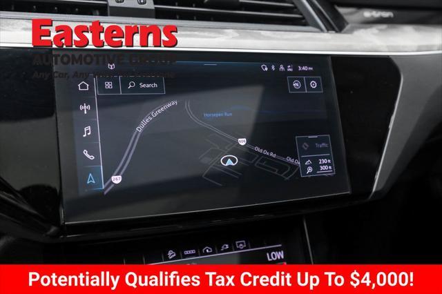 used 2021 Audi e-tron car, priced at $25,490