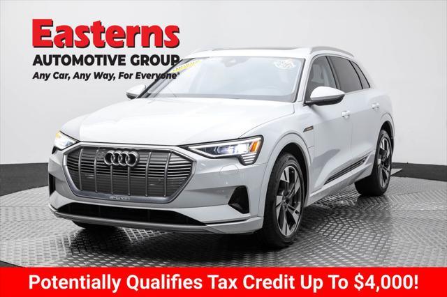 used 2021 Audi e-tron car, priced at $25,490