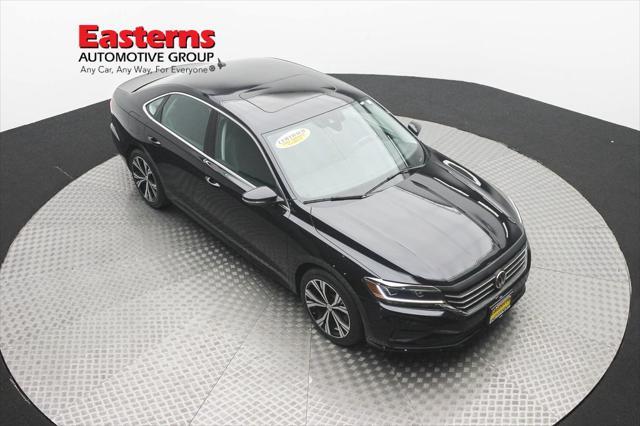 used 2021 Volkswagen Passat car, priced at $18,490