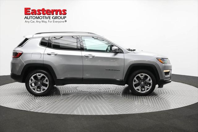 used 2021 Jeep Compass car, priced at $21,350