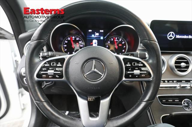 used 2020 Mercedes-Benz C-Class car, priced at $27,750