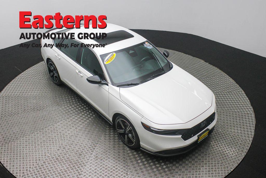 used 2024 Honda Accord Hybrid car, priced at $28,590