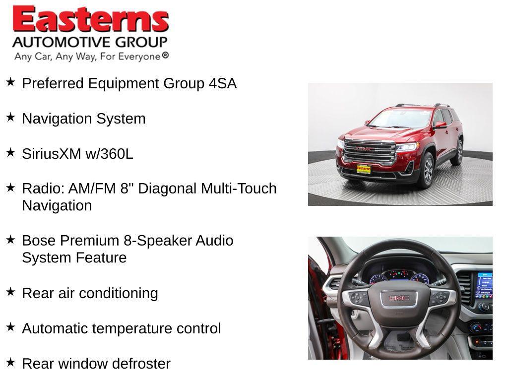 used 2023 GMC Acadia car, priced at $23,950