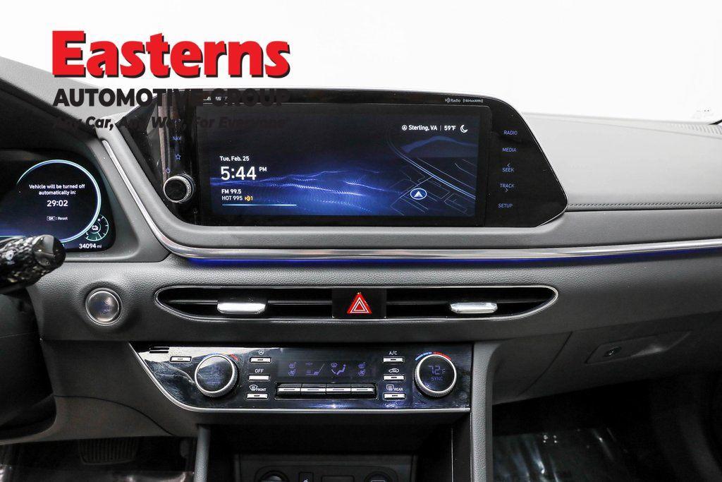 used 2023 Hyundai Sonata Hybrid car, priced at $24,550