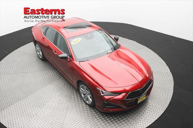 used 2021 Acura TLX car, priced at $25,850