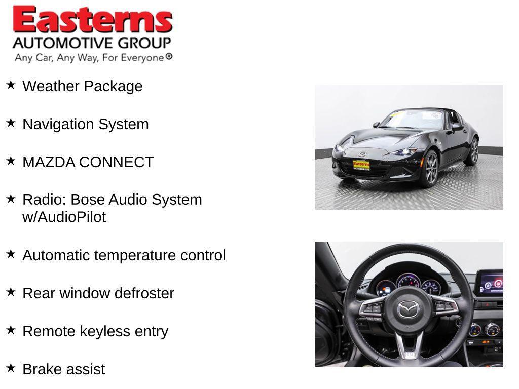 used 2022 Mazda MX-5 Miata RF car, priced at $25,525