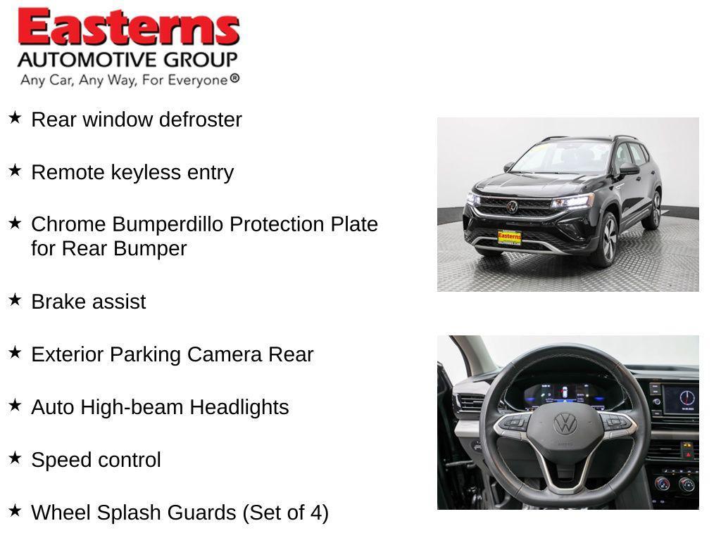 used 2024 Volkswagen Taos car, priced at $20,950