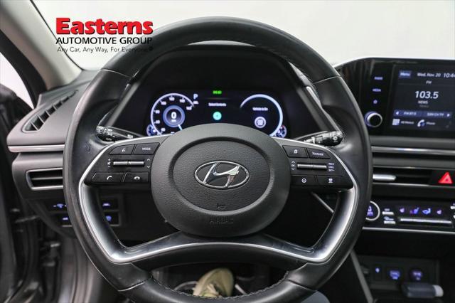 used 2021 Hyundai Sonata car, priced at $20,950