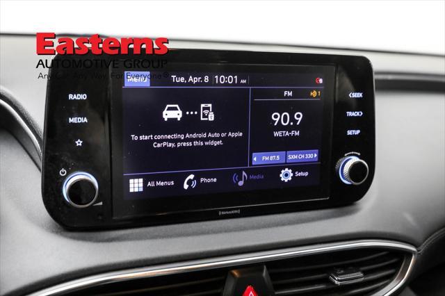 used 2022 Hyundai Santa Fe car, priced at $24,390