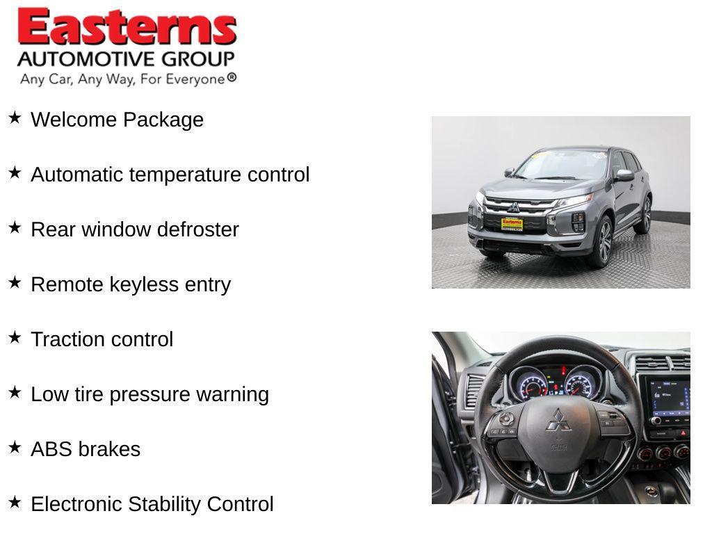 used 2024 Mitsubishi Outlander Sport car, priced at $18,990