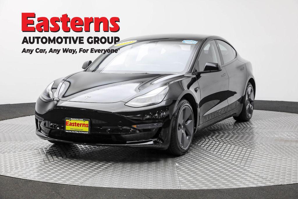 used 2022 Tesla Model 3 car, priced at $26,490