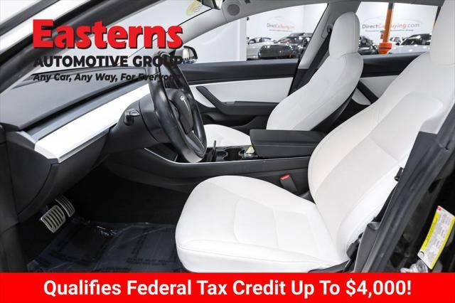 used 2019 Tesla Model 3 car, priced at $24,190