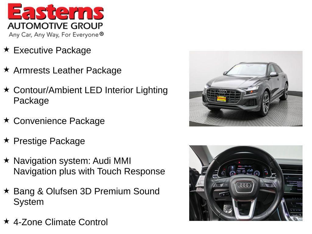 used 2022 Audi Q8 car, priced at $45,850