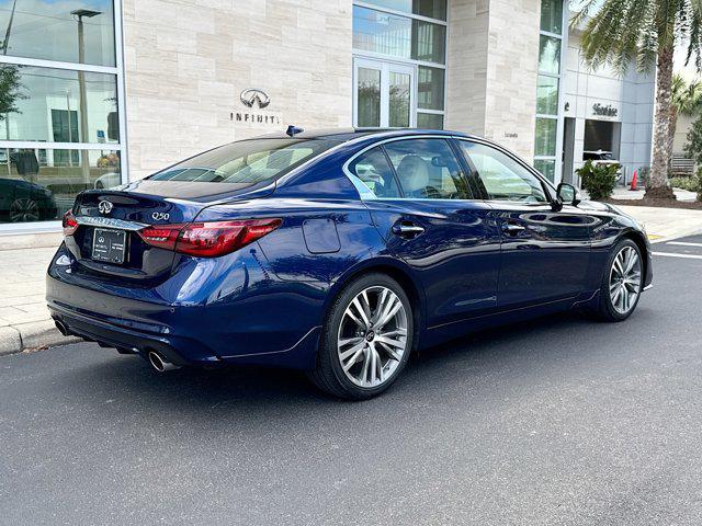 used 2022 INFINITI Q50 car, priced at $31,998