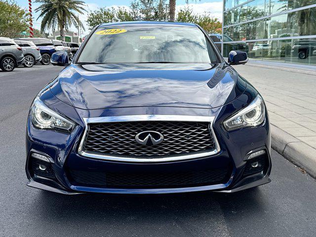 used 2022 INFINITI Q50 car, priced at $31,998