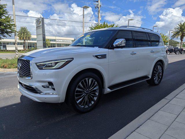 used 2021 INFINITI QX80 car, priced at $38,998