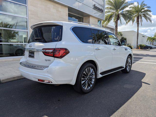 used 2021 INFINITI QX80 car, priced at $38,998