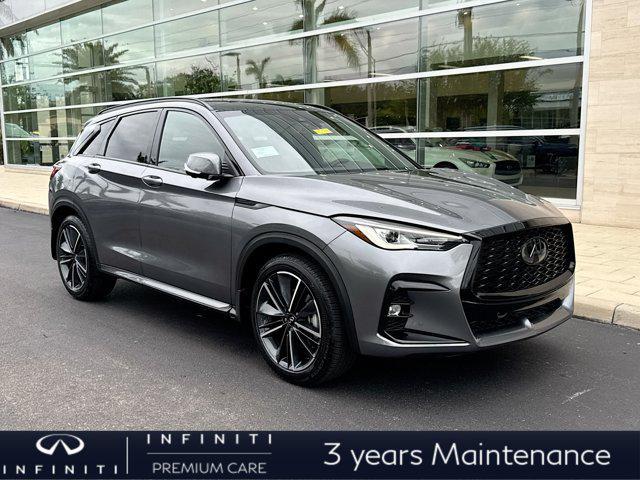 new 2025 INFINITI QX50 car, priced at $53,935