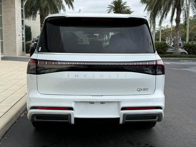 new 2025 INFINITI QX80 car, priced at $90,223