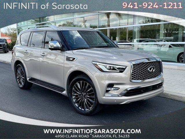 used 2023 INFINITI QX80 car, priced at $58,998