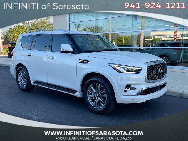 used 2023 INFINITI QX80 car, priced at $49,498