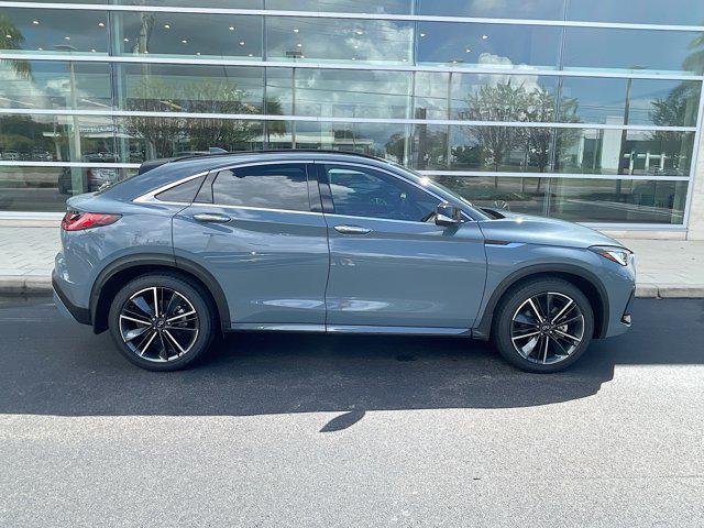 new 2025 INFINITI QX55 car, priced at $52,780