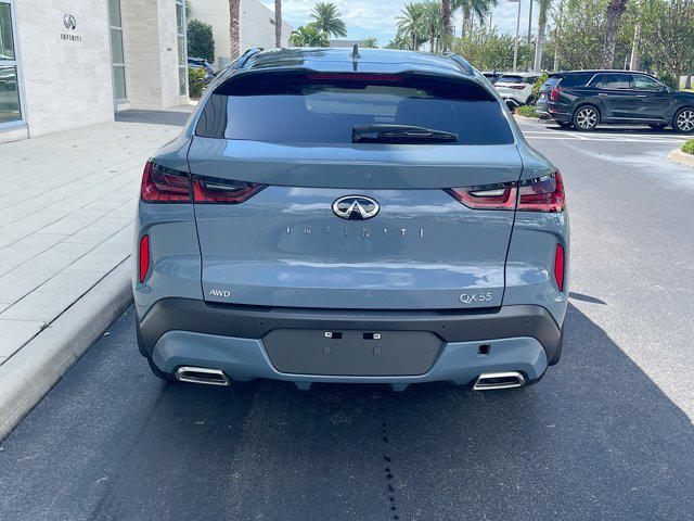 new 2025 INFINITI QX55 car, priced at $52,780