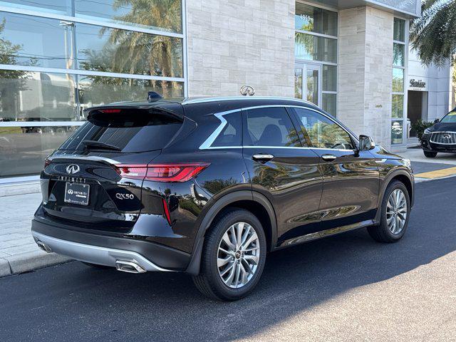 new 2025 INFINITI QX50 car, priced at $48,370