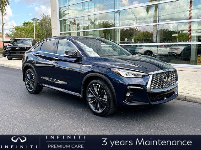 new 2025 INFINITI QX55 car, priced at $52,085