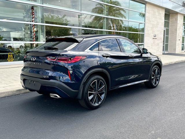 new 2025 INFINITI QX55 car, priced at $52,085