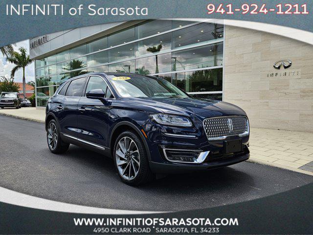 used 2020 Lincoln Nautilus car, priced at $29,988