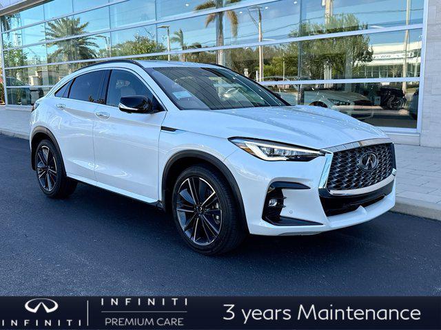 new 2025 INFINITI QX55 car, priced at $63,065