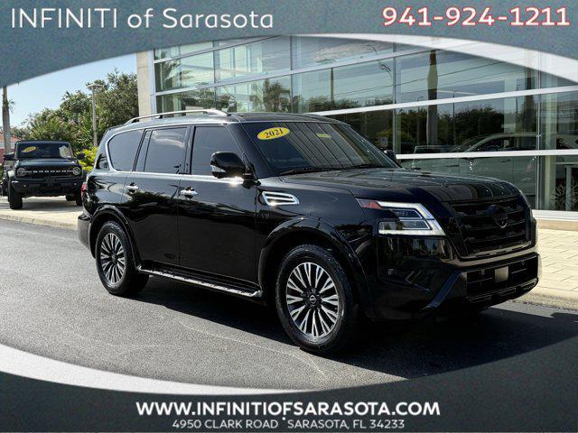 used 2021 Nissan Armada car, priced at $34,498