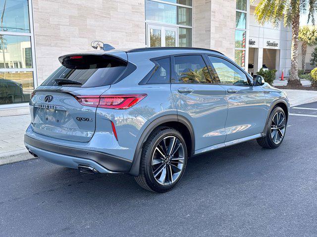 new 2025 INFINITI QX50 car, priced at $54,250