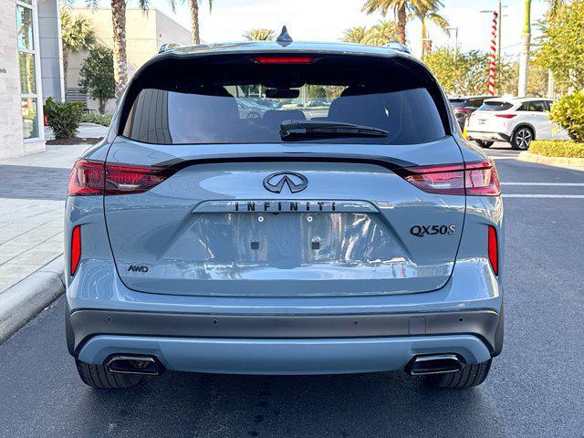 new 2025 INFINITI QX50 car, priced at $54,250